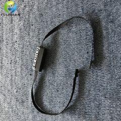 Embossed Logo Plastic Ribbon Seal Tags