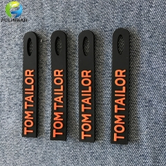 Rubber embossed LOGO Pull Tabs