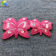 Sew On Embroidered Sequin  Patches