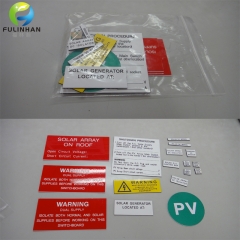 Engraving Label Kits for Australia solar power