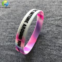Custom Embossed Silicone Bracelets