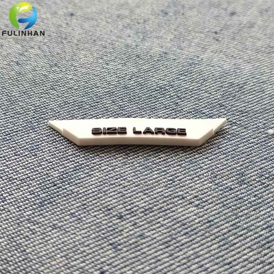 Customized Size Number Logo Rubber Labels