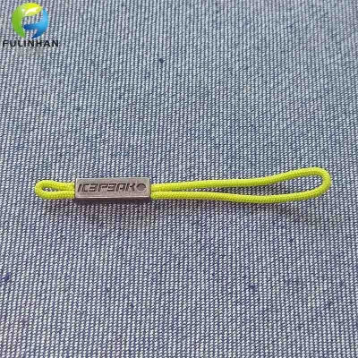 Custom Logo Metal Rope Zipper Puller